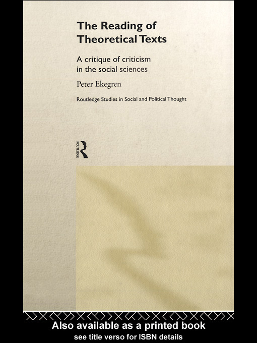 -Reading-of-Theoretical-Texts